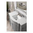40 inch bathroom vanity with top James Martin Vanity Urban Gray Transitional