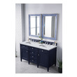small bathroom vanity units James Martin Vanity Victory Blue Transitional
