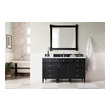 floating bathroom vanity cabinet only James Martin Vanity Black Onyx Transitional