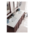 double vanity with tower James Martin Vanity Burnished Mahogany Transitional