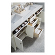 wood bathroom countertops ideas James Martin Vanity Bright White Transitional