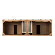 40 bathroom vanity without top James Martin Cabinet Saddle Brown Transitional