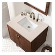 natural oak bathroom vanity James Martin Vanity Mid-Century Walnut Mid-Century Modern