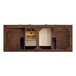 single rustic bathroom vanity James Martin Cabinet Mid-Century Walnut Mid-Century Modern