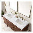 install vanity sink James Martin Vanity Mid-Century Walnut Mid-Century Modern