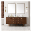 pre made bathroom cabinets James Martin Vanity Mid-Century Walnut Mid-Century Modern