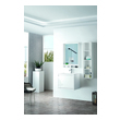 bathroom vanities that look like antique furniture James Martin Vanity Glossy White Transitional