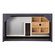 vanity sink replacement James Martin Vanity Modern Gray Glossy Transitional