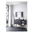 antique white bathroom cabinets James Martin Vanity Modern Gray Glossy Transitional