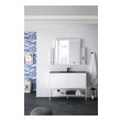 small bathroom vanity designs James Martin Vanity Glossy White Transitional