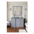 large bathroom vanity double sink James Martin Vanity Silver Gray Modern