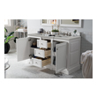 cost of bathroom cabinets James Martin Vanity Bright White Modern