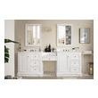 bathroom vanity 40 inch James Martin Vanity Bright White Modern