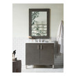 white oak double bathroom vanity James Martin Vanity Silver Oak Contemporary/Modern, Transitional
