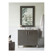 small farmhouse bathroom vanity James Martin Vanity Silver Oak Contemporary/Modern, Transitional