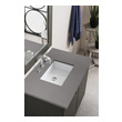 antique bathroom vanity with sink James Martin Vanity Silver Oak Contemporary/Modern, Transitional