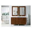 dark wood bathroom cabinet James Martin Vanity American Walnut Contemporary/Modern, Transitional