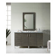 90 inch double sink bathroom vanity top James Martin Vanity Silver Oak Contemporary/Modern, Transitional