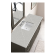 small corner bathroom sink with cabinet James Martin Vanity Silver Oak Contemporary/Modern, Transitional