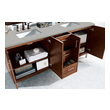 his and her vanity James Martin Vanity American Walnut Contemporary/Modern, Transitional