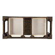double sink bathroom vanity James Martin Console Base Rustic Ash Transitional