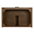 60 inch vanity base James Martin Cabinet Chestnut Modern