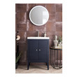 bathroom vanities that look like furniture James Martin Vanity Navy Blue Modern, Transitional