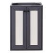 best double vanity James Martin Cabinet Mineral Gray Transitional