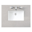 bathroom counter top replacement James Martin Vanity Glossy White Traditional, Transitional
