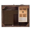 60 bathroom vanity without top James Martin Cabinet Mid-Century Acacia Traditional, Transitional