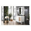 white bathroom counter James Martin Vanity Glossy White Traditional, Transitional