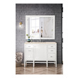 50 inch double vanity James Martin Vanity Glossy White Traditional, Transitional
