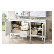 bath vanities lowes James Martin Vanity Glossy White Traditional, Transitional