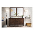 60 inch bathroom vanity with sink James Martin Vanity Mid-Century Acacia Traditional, Transitional