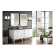 bathroom cabinet clearance James Martin Vanity Glossy White Traditional, Transitional