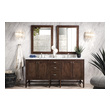 modern white oak bathroom vanity James Martin Vanity Mid-Century Acacia Traditional, Transitional