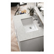 double vanity with storage James Martin Vanity Glossy White Traditional