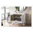 antique double vanity James Martin Vanity Glossy White Traditional