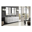 best bathroom vanities for small bathrooms James Martin Vanity Glossy White Traditional