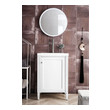 bathroom vanity ideas double sink James Martin Vanity Glossy White Traditional, Transitional