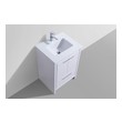dark bathroom cabinets KubeBath White
