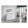 floating vanity cabinet only KubeBath Bathroom Vanities White