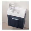 small grey bathroom cabinet KubeBath Bathroom Vanities Gray