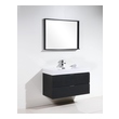 rustic bathroom vanities for sale KubeBath Black