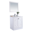 bathroom vanity only Laviva Vanity + Countertop White Traditional