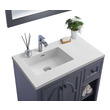 small counter top sink Laviva Vanity + Countertop Maple Grey Traditional
