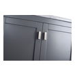 basin cabinet set Laviva Vanity + Countertop Grey Contemporary/Modern