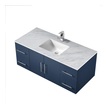 free standing bathroom cabinet under sink Lexora Bathroom Vanities Navy Blue