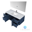 large vanity unit with basin Lexora Bathroom Vanities Navy Blue