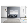 bathroom top cabinets Lexora Bathroom Vanities Dark Grey